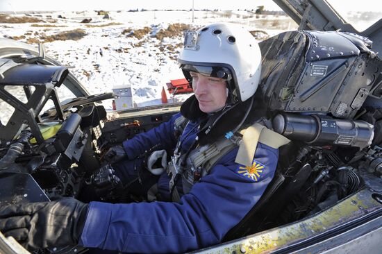 412th Air Base in the Chita region