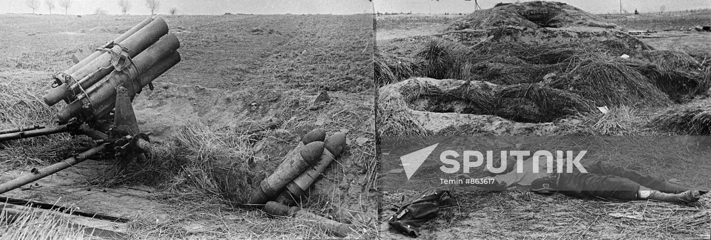 Dead German soldier
