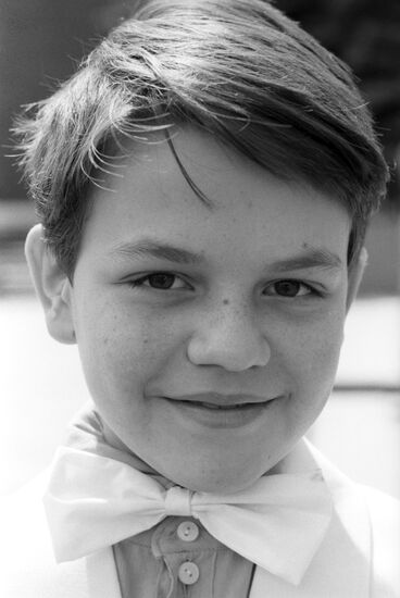 Scholarship holder of Soviet children's fund Alexander Semchuk