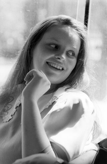 Scholarship holder of Soviet children's fund Svyatoslava Semchuk