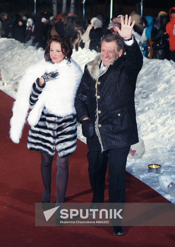Boris Grachevsky with wife Anna