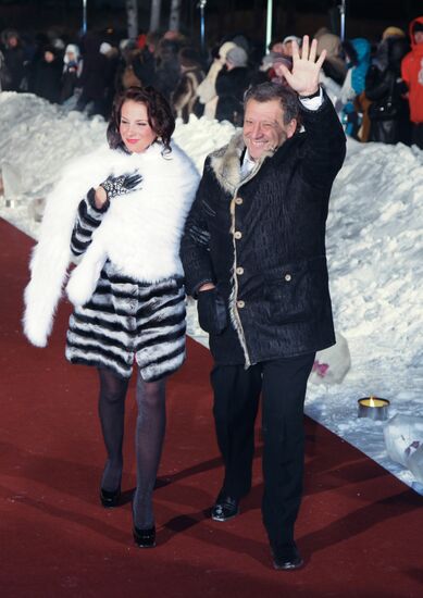 Boris Grachevsky with wife Anna