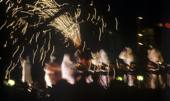 Night performance "Demons"