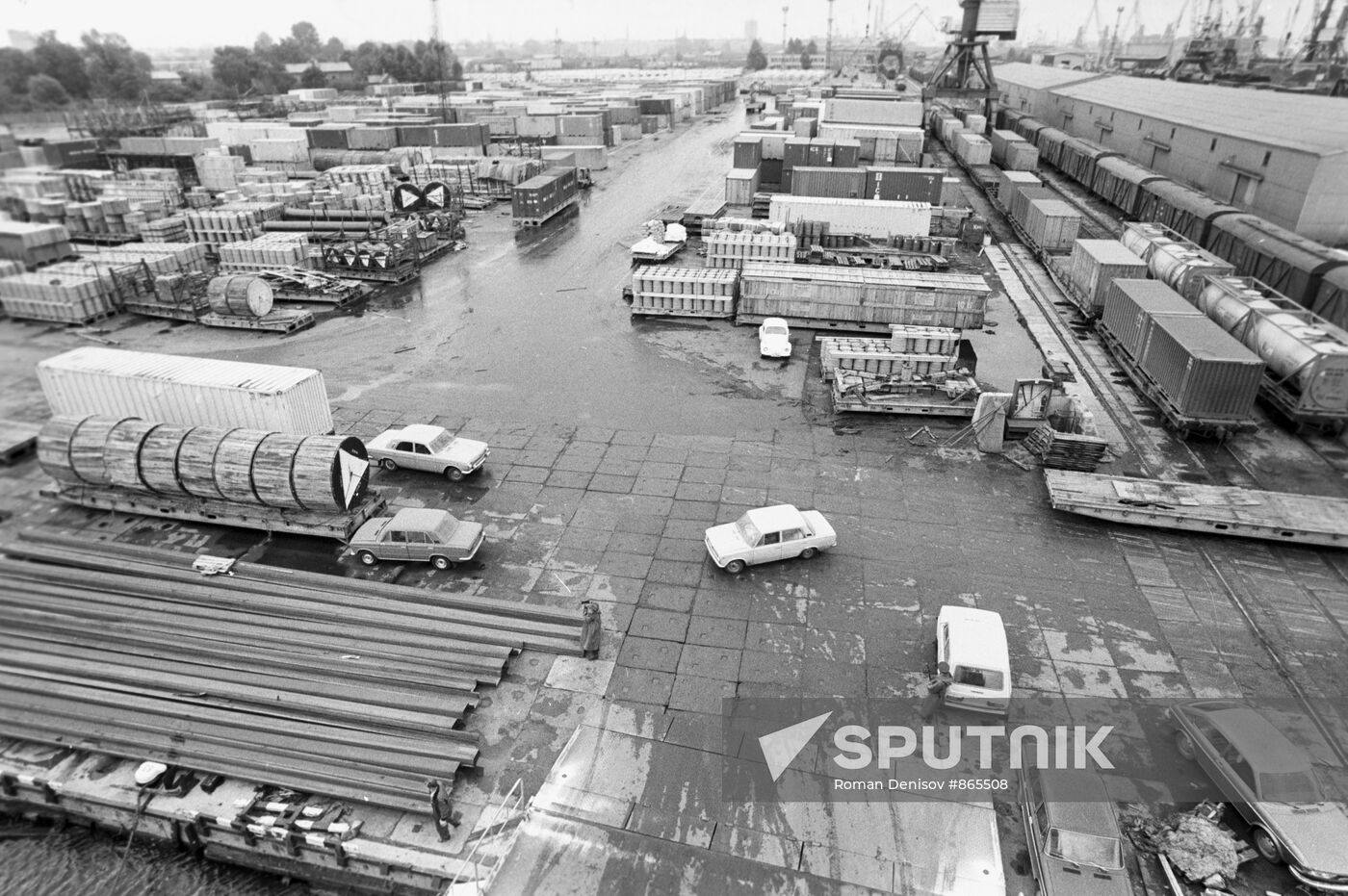 Riga sea port