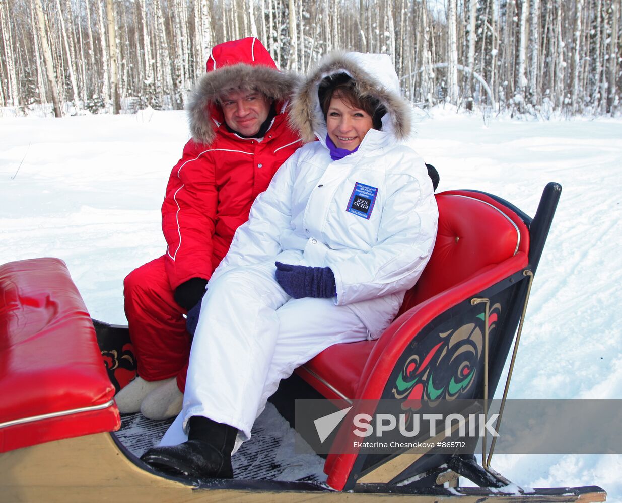 Valentin Yumashev and Tatyana Dyachenko