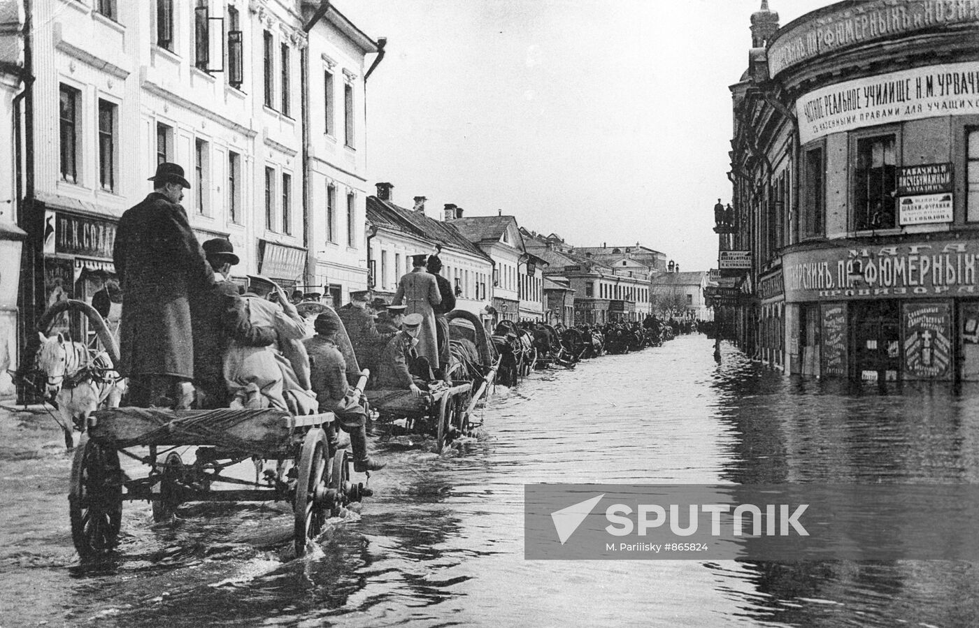 April 1908 flood in Moscow