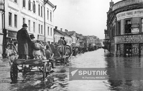 April 1908 flood in Moscow