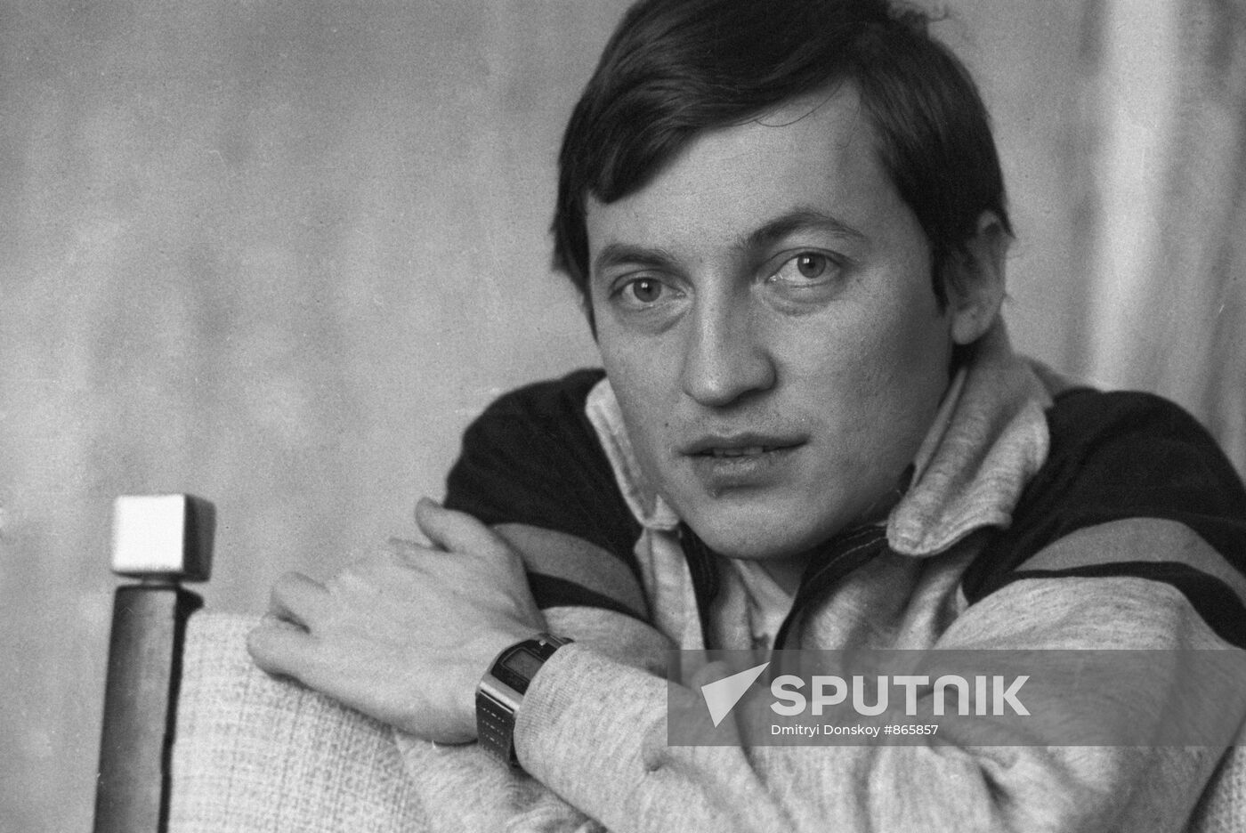 Former world chess champion Anatoly Karpov