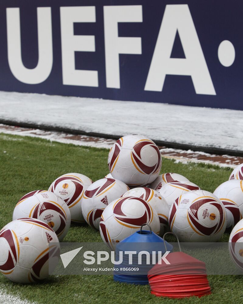 Football. CSKA holds open training session