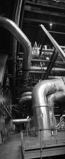 Hall of thermal power plant No. 21