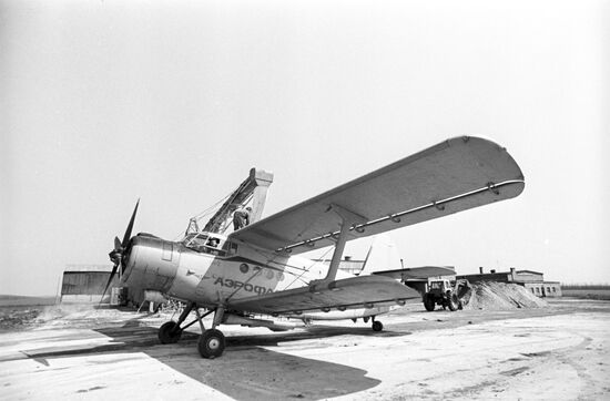 An aircraft of the Gigant state farm