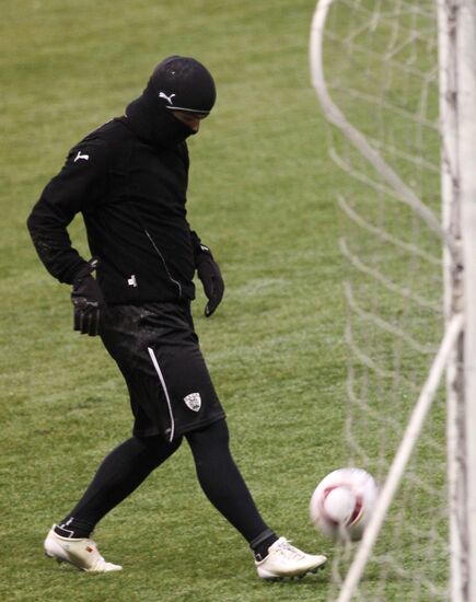 Football. Opening of FC PAOK training