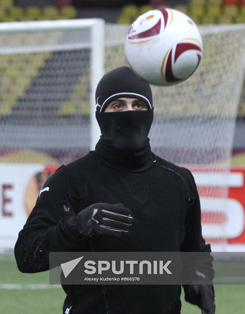 Football. Opening of FC PAOK training