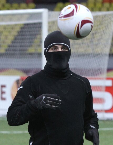 Football. Opening of FC PAOK training