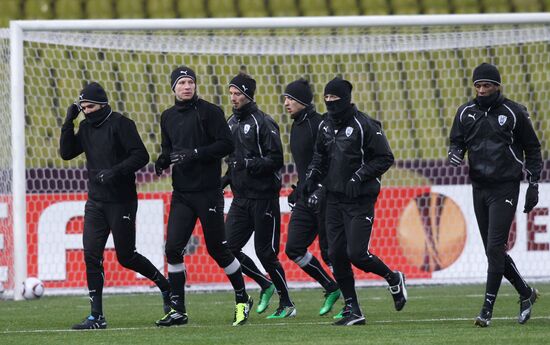 Football. Opening of FC PAOK training