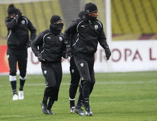 Football. Opening of FC PAOK training