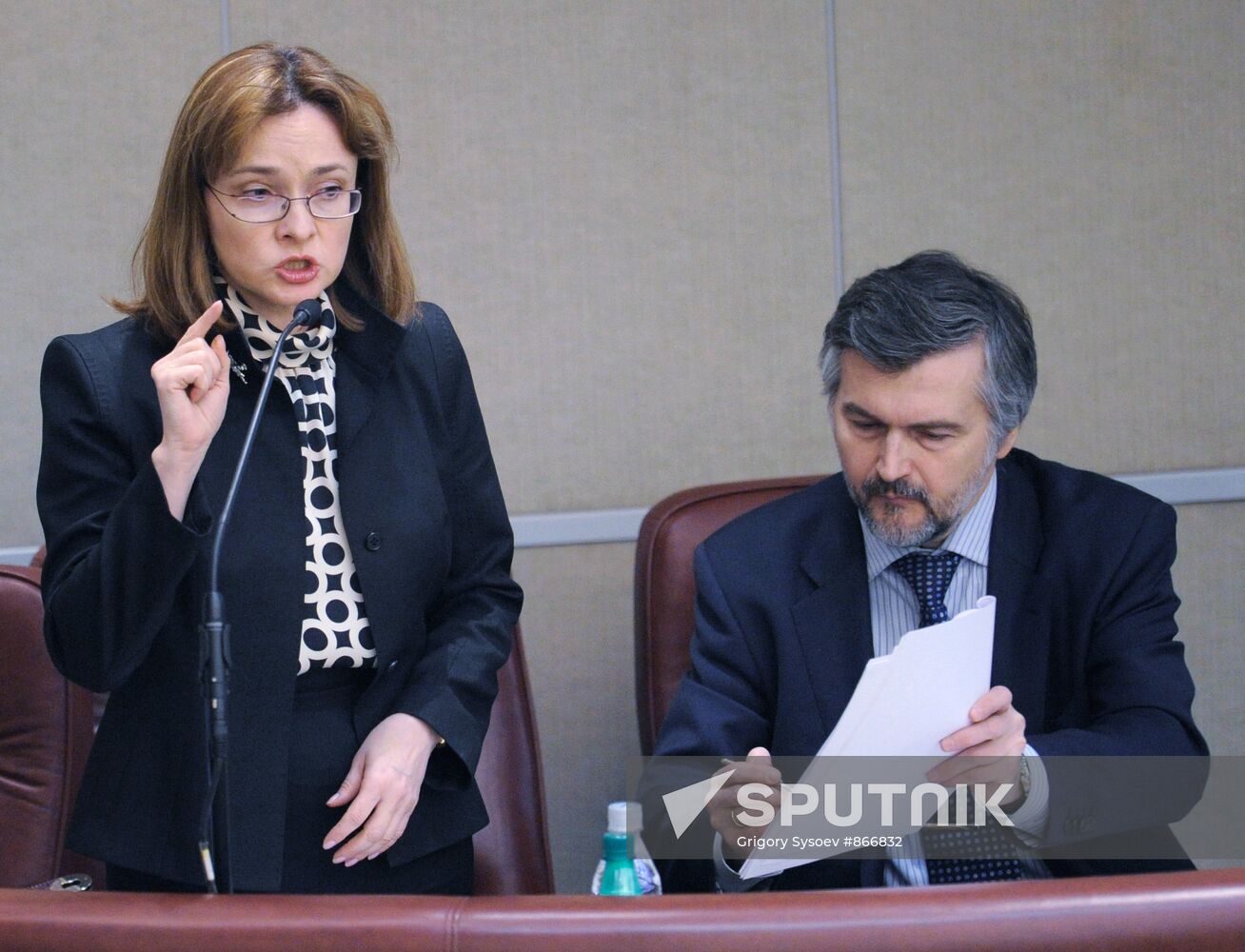 Elvira Nabiullina, Andrei Klepach