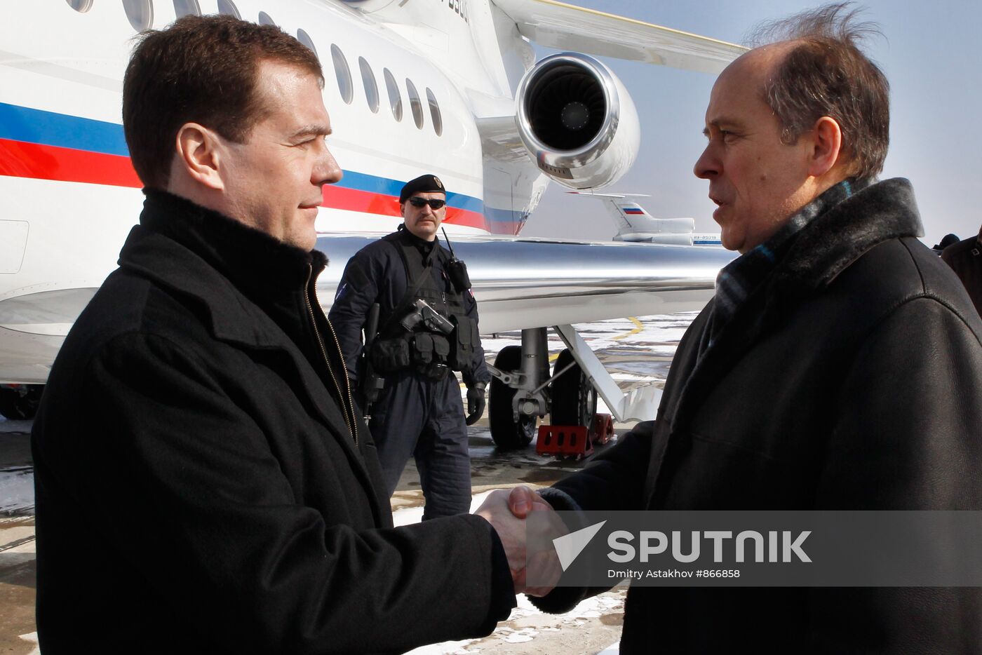 Working visit of Dmitry Medvedev to Vladikavkaz