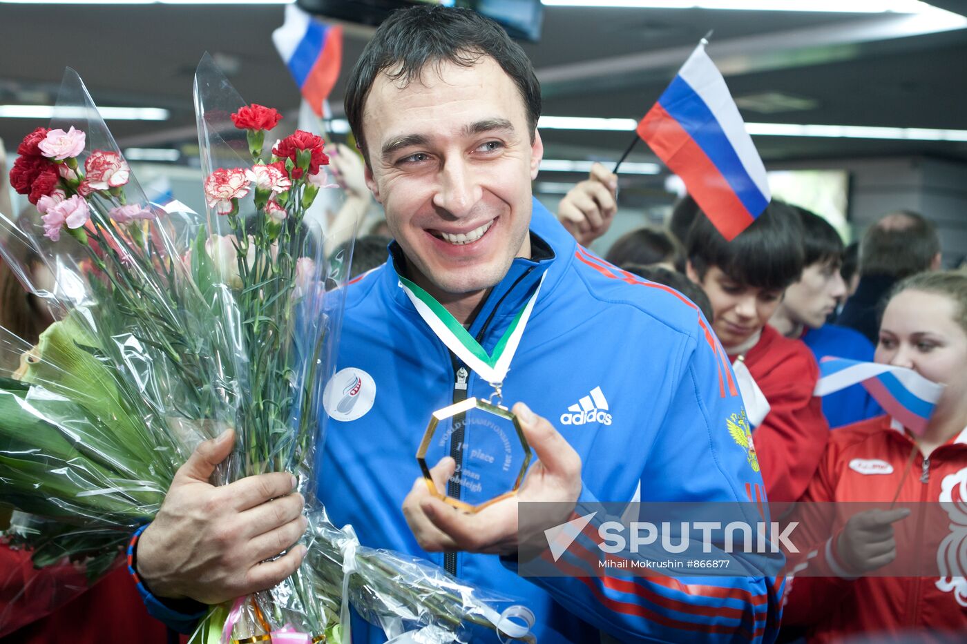 Meeting bobber Alexei Voyevoda in Sochi