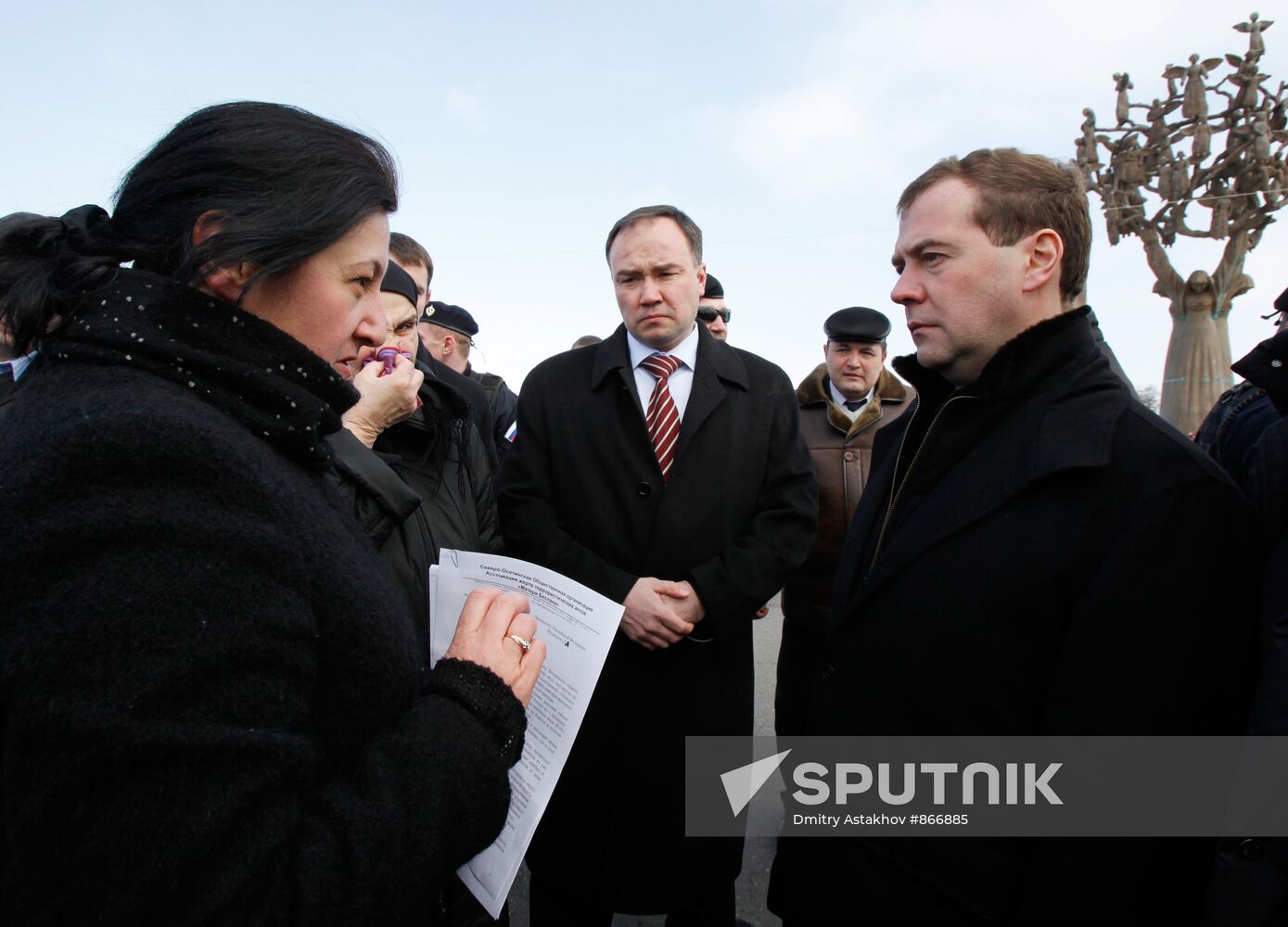 Working visit of Dmitry Medvedev to Vladikavkaz