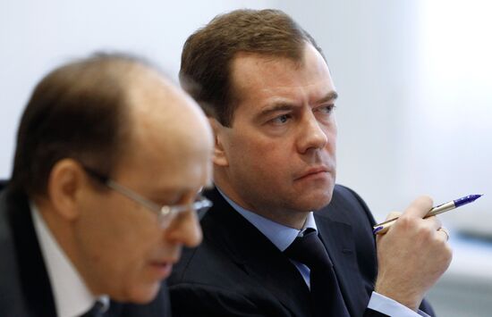 Working visit of Dmitry Medvedev to Vladikavkaz