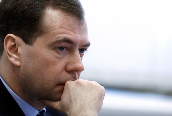 President Medvedev's working trip to Vladikavkaz