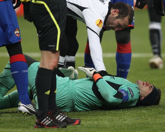 Football. UEFA Europa League. CSKA vs. PAOK