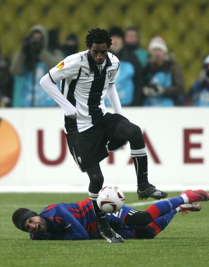 Football. UEFA Europa League. CSKA vs. PAOK