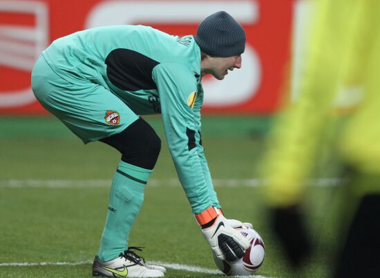 Football. UEFA Europa League. CSKA vs. PAOK