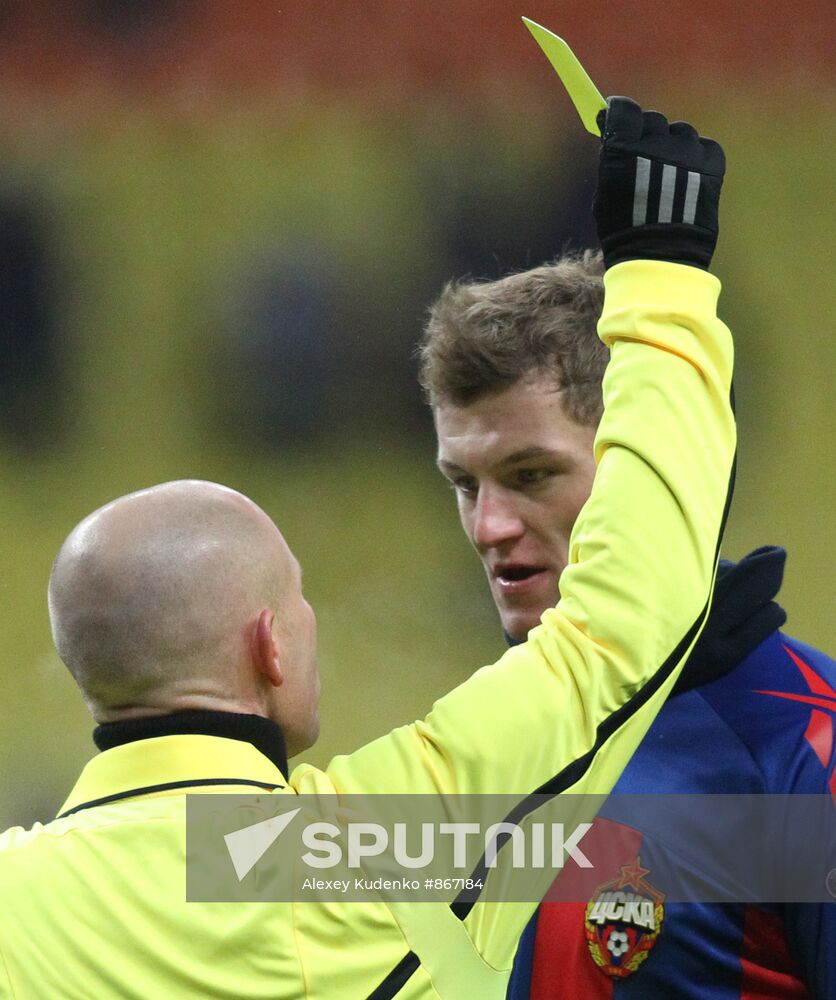 Football. UEFA Europa League. CSKA vs. PAOK