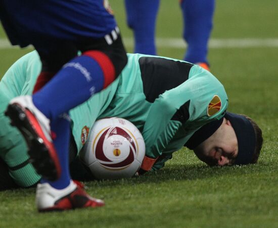Football. UEFA Europa League. CSKA vs. PAOK