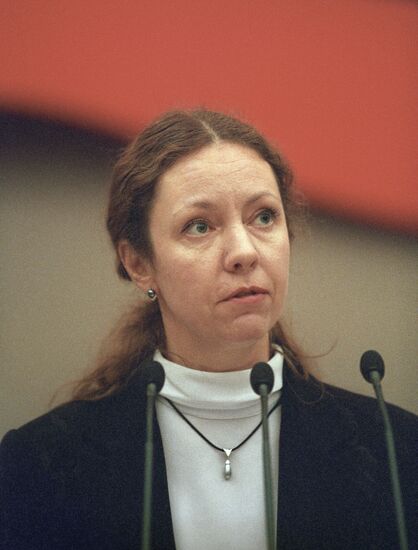 RF Deputy Railways Minister Anna Belova