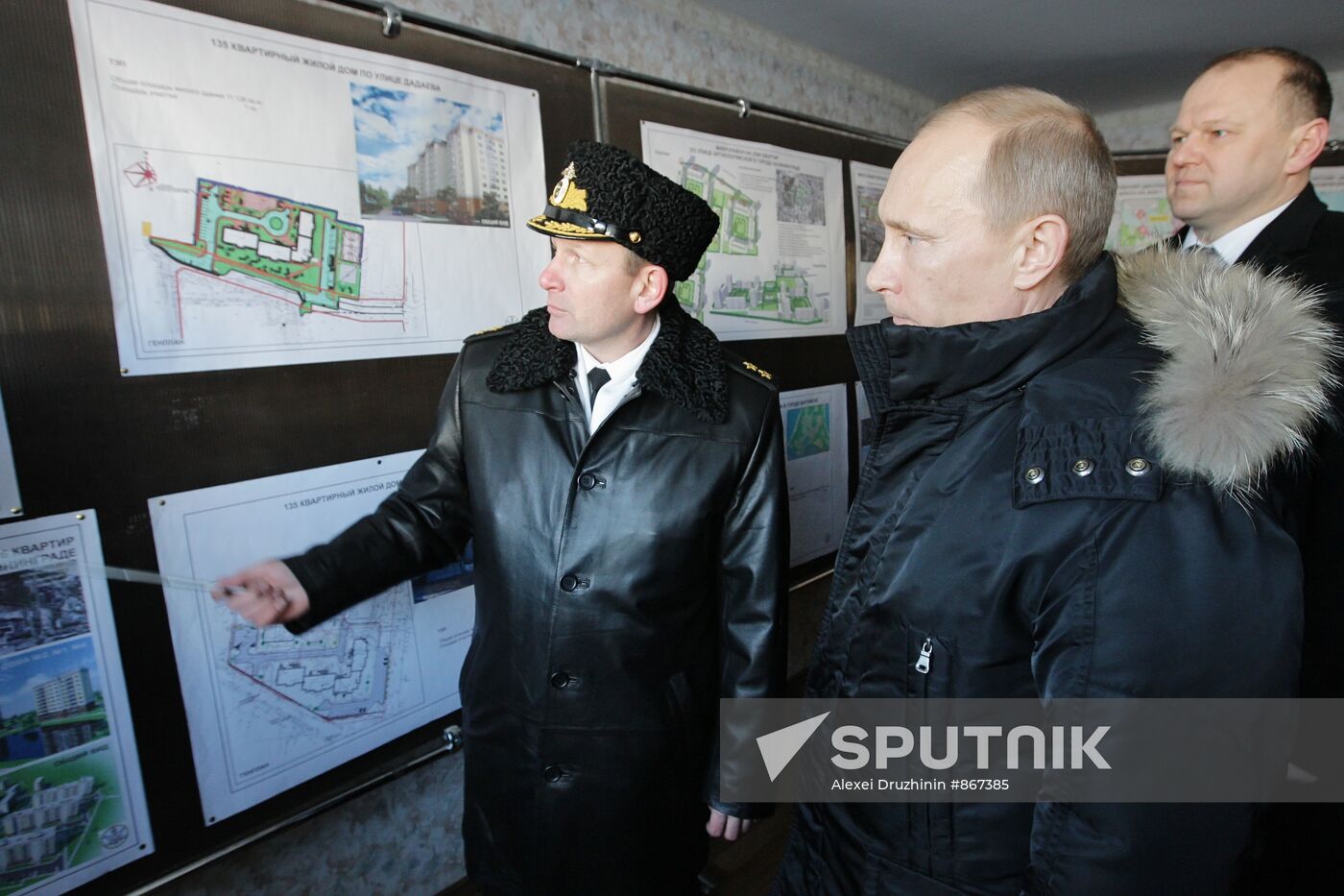 Vladimir Putin visits Northwestern Federal District
