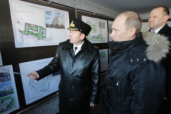 Vladimir Putin visits Northwestern Federal District
