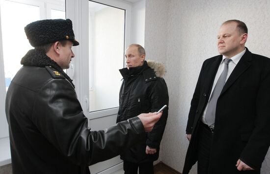 Vladimir Putin visits Northwestern Federal District