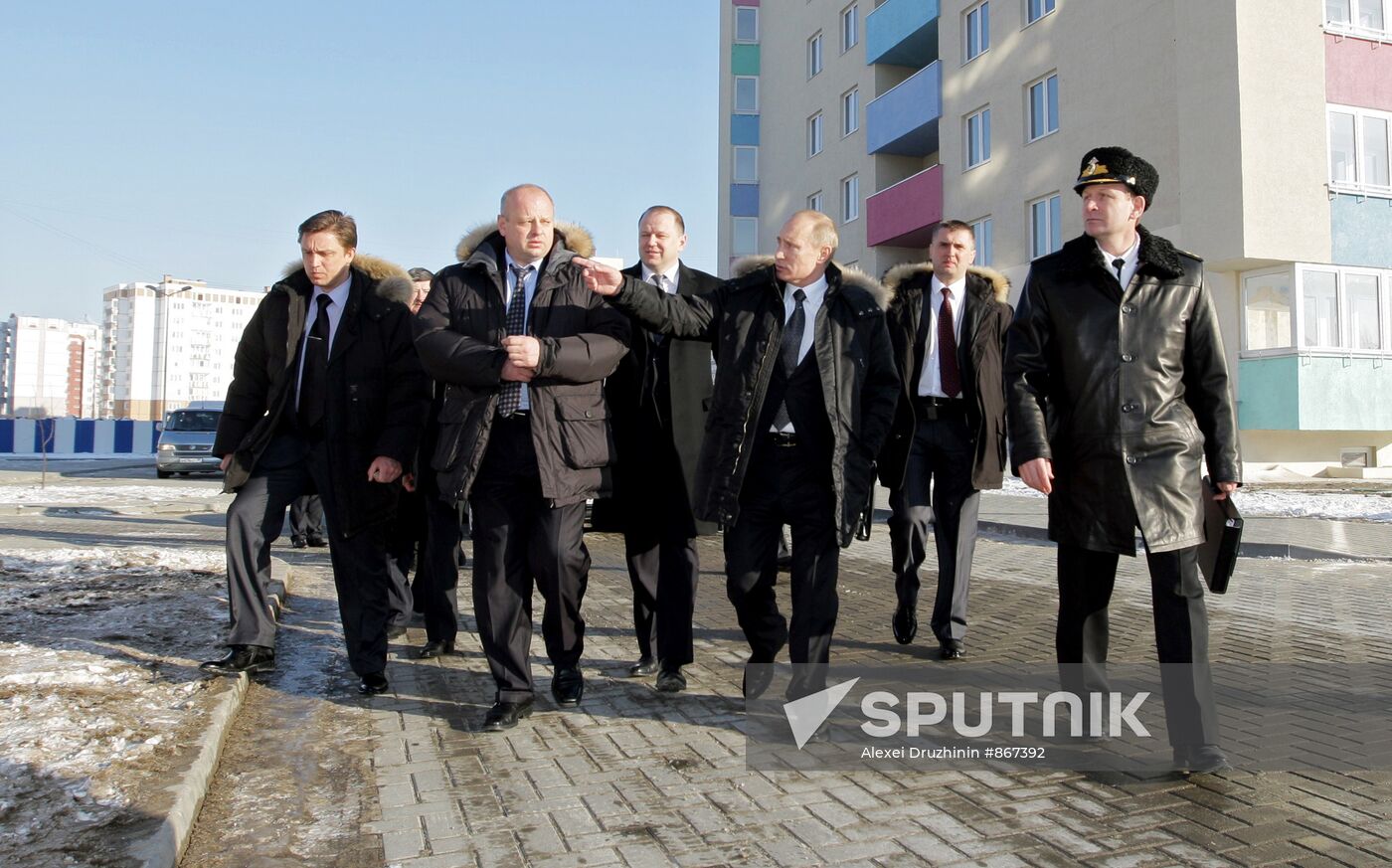 Vladimir Putin visits Northwestern Federal District