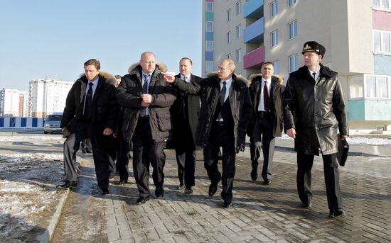 Vladimir Putin visits Northwestern Federal District