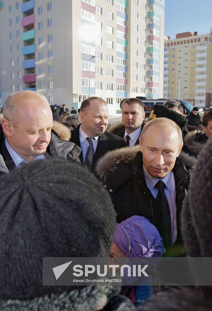 Vladimir Putin visits Northwestern Federal District