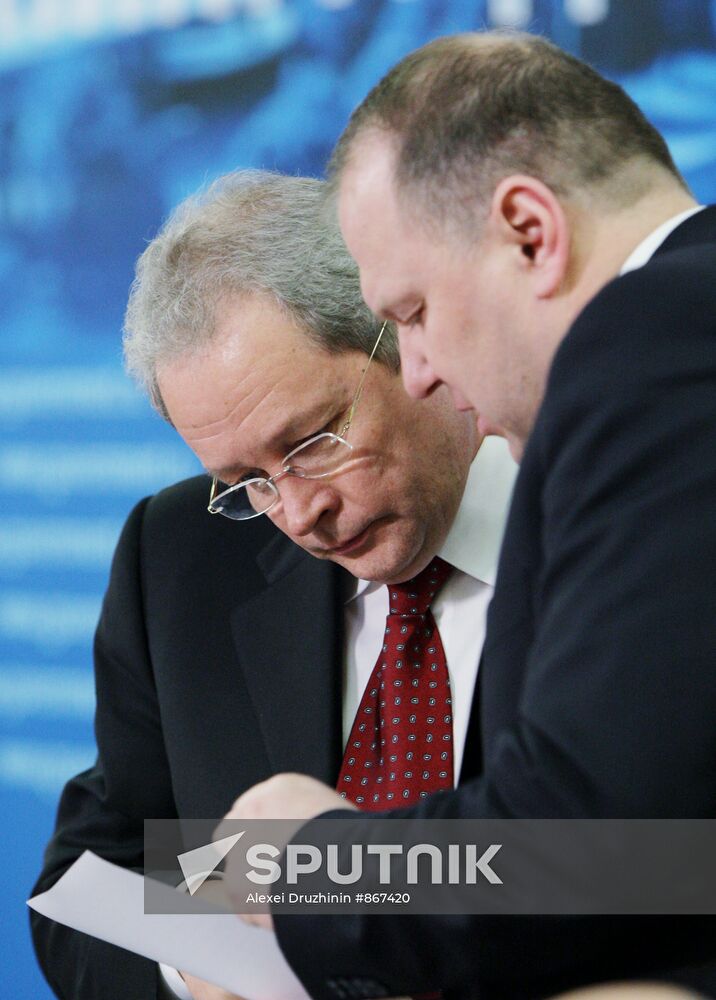 Viktor Basargin and Nikolai Tsukanov