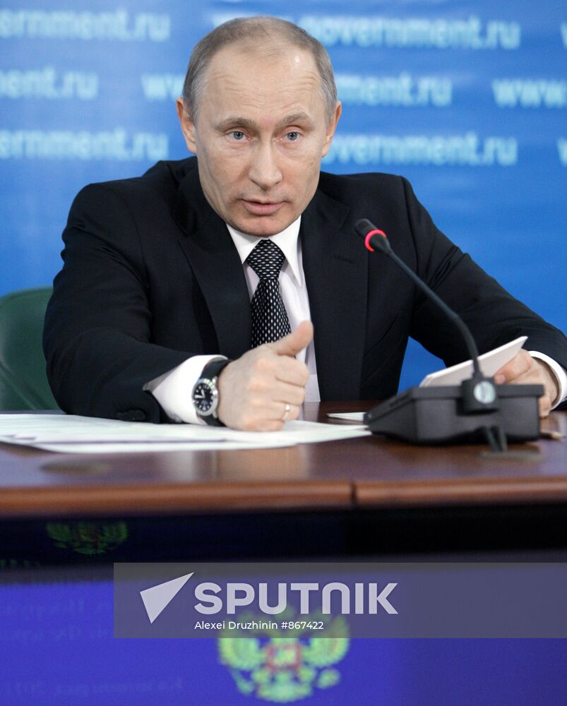Vladimir Putin visits Northwestern Federal District