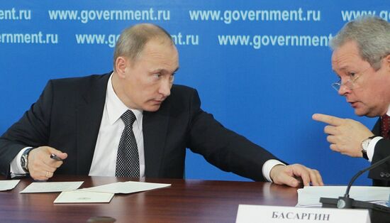 Vladimir Putin visits Northwestern Federal District