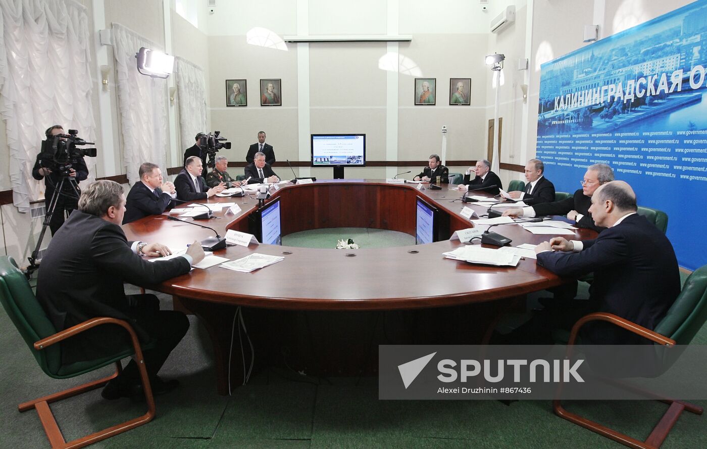 Vladimir Putin visits Northwestern Federal District