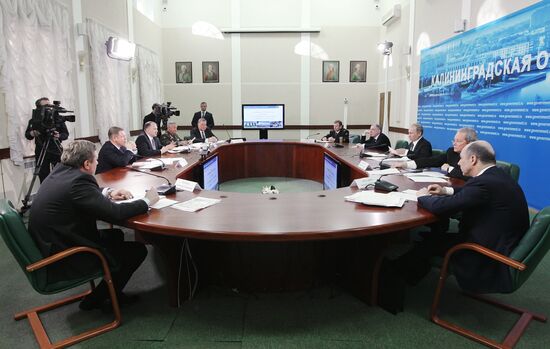 Vladimir Putin visits Northwestern Federal District