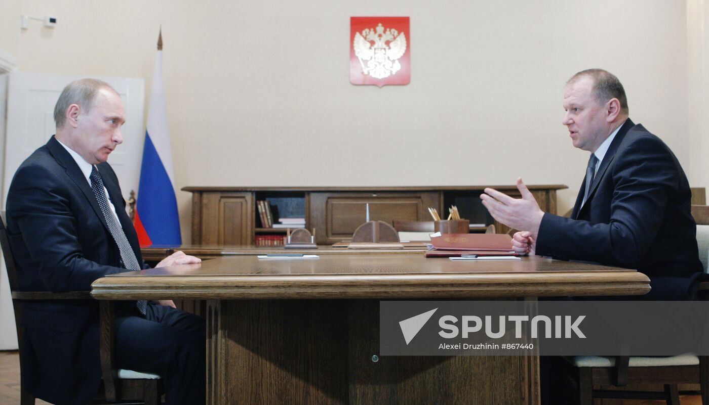 Vladimir Putin visits Northwestern Federal District