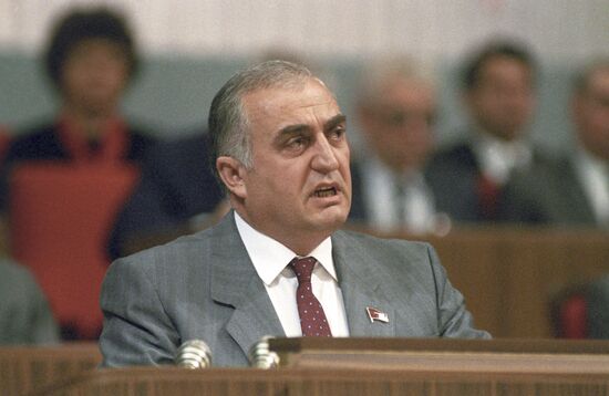 1st Secretary of the Georgian CP D. Patiashvili