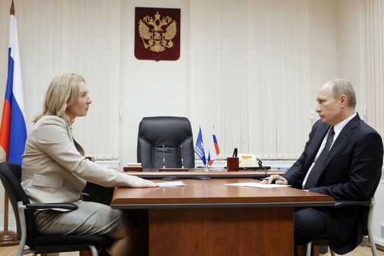 Vladimir Putin visits Northwestern Federal District