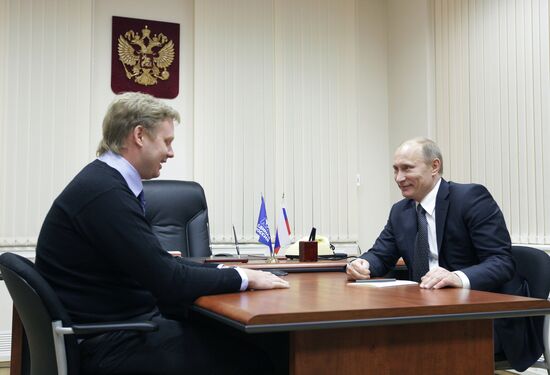 Vladimir Putin visits Northwestern Federal District