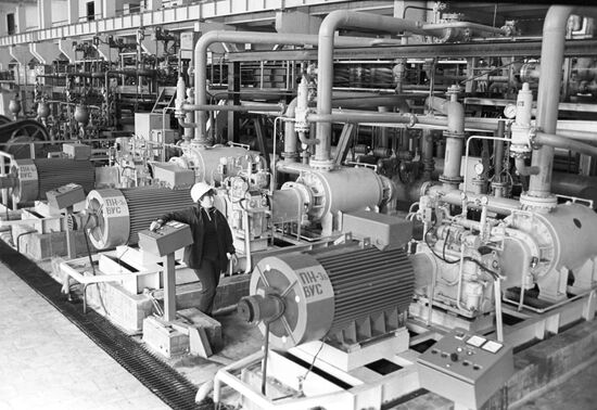 Central heating and power plant-5 in Novosibirsk