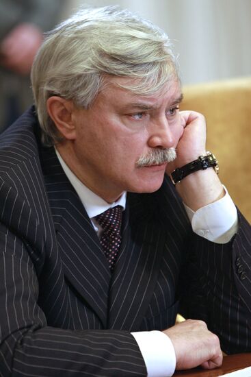 G. Poltavchenko, presidential envoy on Central Federal District