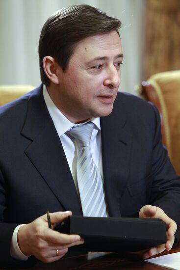 Alexander Khloponin, presidential envoy in North Caucasus